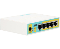 MikroTik hEX PoE lite RB750UP-R2 (1xWAN 4xLAN) 4xPoE - 710707 - zdjęcie 2